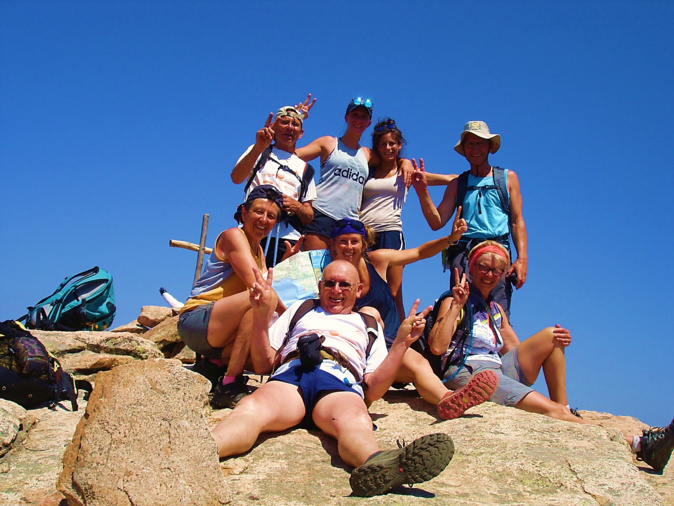 Enfin au sommet du Capu d'Ortu ! Enfin au sommet du Capu d'Ortu !