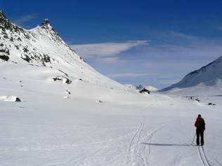 Arrivee au refuge de Olavsbu