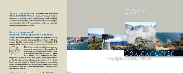 Brochure Couleur Corse 2011 Brochure Couleur Corse 2011