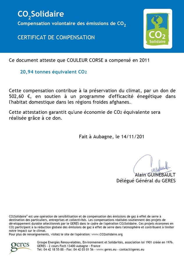 C'est certifié ! C'est certifié !