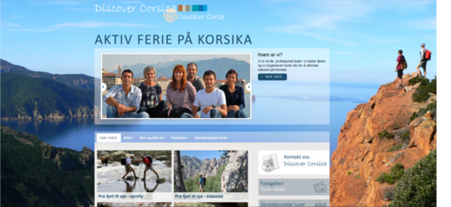 Couleur Corse en Norvégien Couleur Corse en Norvégien