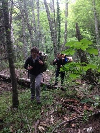 Journée portage au refuge d'Asinao! Journée portage au refuge d'Asinao!