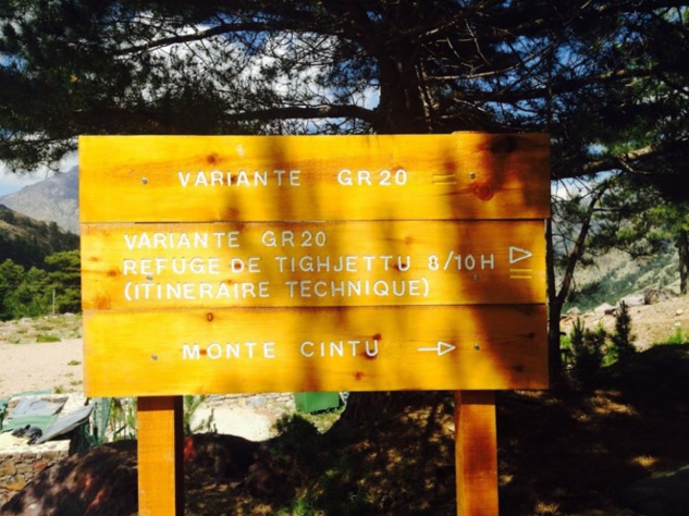 La variante GR20 Monte Cintu ©pnrc