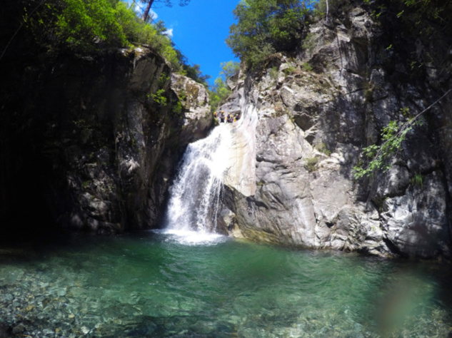 Canyoning Verghellu Le Tobogan Canyoning Verghellu Le Tobogan
