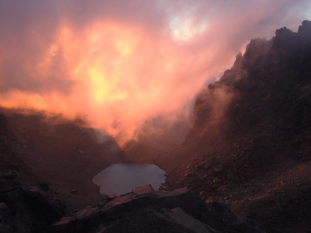 Ambiance incroyable sur le GR20