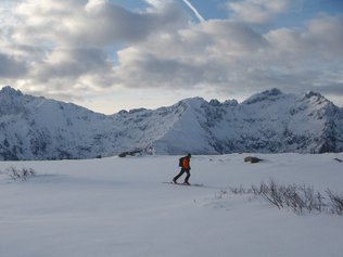 Haute route à skis en Corse Haute route à skis en Corse