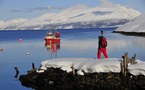 Ski de randonnée en Norvège à bord d'un voilier